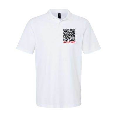 Fuckyou Qr Code Anti Social Sarcastic Funny Polo