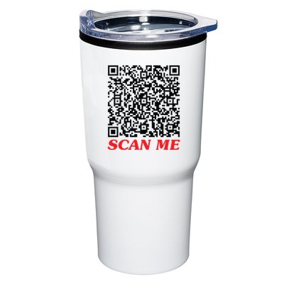 Fuckyou Qr Code Anti Social Sarcastic Funny Tumbler