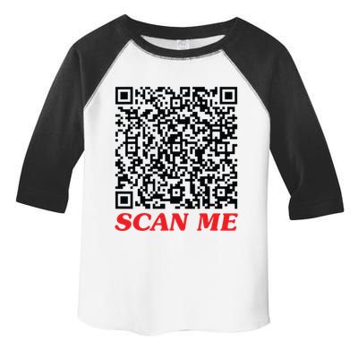 Fuckyou Qr Code Anti Social Sarcastic Funny Toddler Fine Jersey T-Shirt