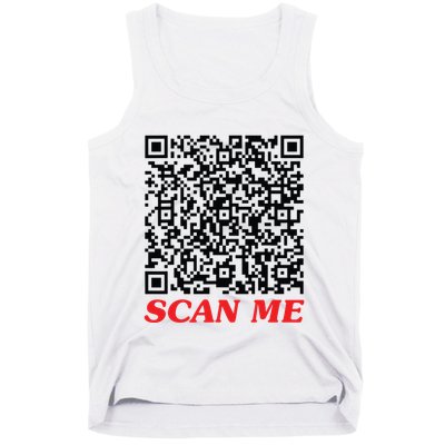 Fuckyou Qr Code Anti Social Sarcastic Funny Tank Top