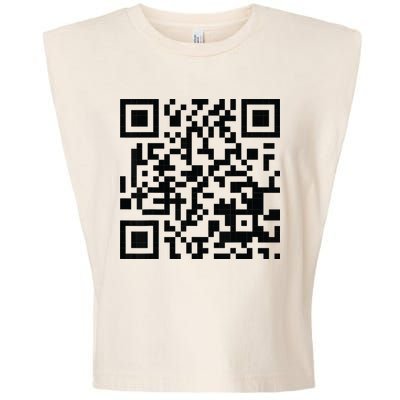 Fuckoff Qr Code Garment-Dyed Women's Muscle Tee