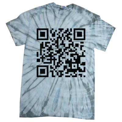 Fuckoff Qr Code Tie-Dye T-Shirt