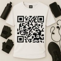 Fuckoff Qr Code Performance Shirt