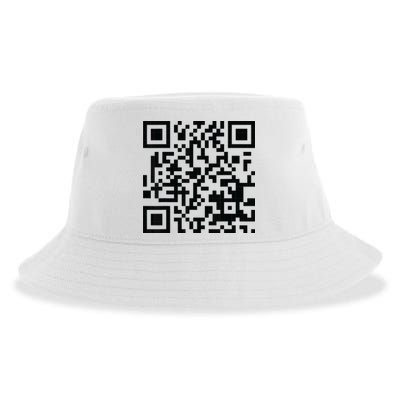 Fuckoff Qr Code Sustainable Bucket Hat