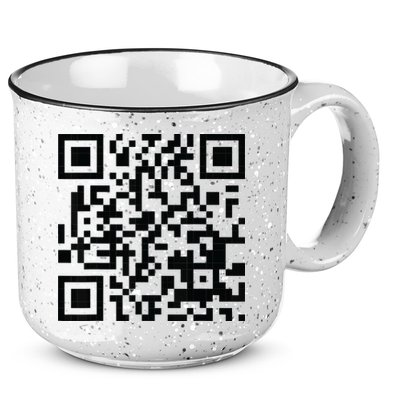 Fuckoff Qr Code 15oz Campfire Ceramic Mug
