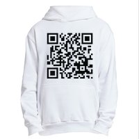 Fuckoff Qr Code Urban Pullover Hoodie