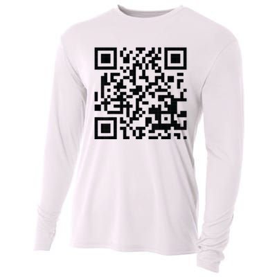 Fuckoff Qr Code Cooling Performance Long Sleeve Crew