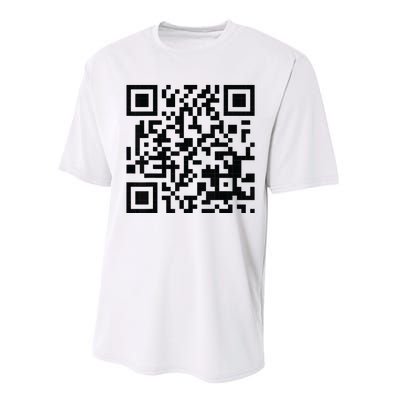 Fuckoff Qr Code Performance Sprint T-Shirt