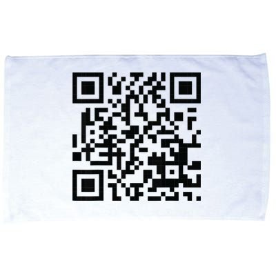 Fuckoff Qr Code Microfiber Hand Towel
