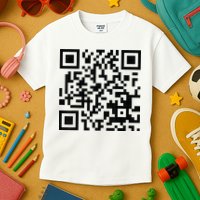 Fuckoff Qr Code Kids T-Shirt
