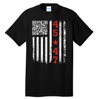 Funny Qr Code President Trump Dance Meme Tall T-Shirt