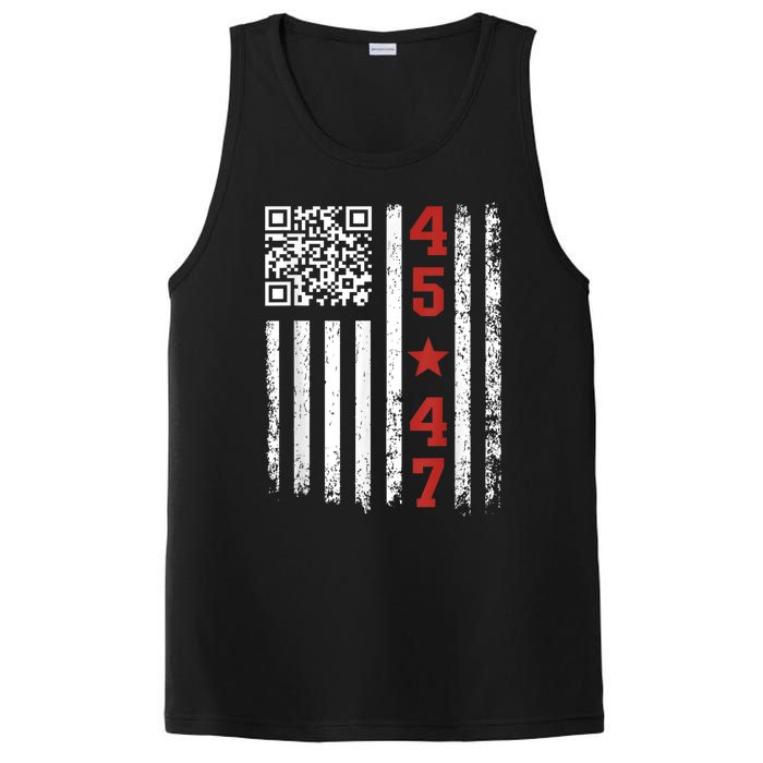 Funny Qr Code President Trump Dance Meme PosiCharge Competitor Tank