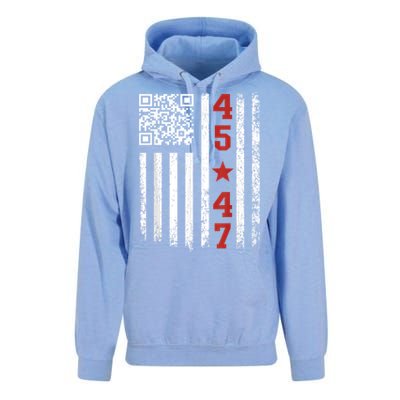 Funny Qr Code President Trump Dance Meme Unisex Surf Hoodie