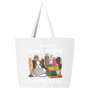 Funny Quilting Cat Quilt Sewing Quilter 25L Jumbo Tote