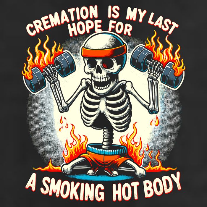 Funny Quote Cremation Is My Last Hope For A Smoking Hot Body 11oz C Handle Ceramic Mug