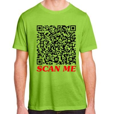 Fuckyou Qr Code Anti Social Sarcastic Funny Adult ChromaSoft Performance T-Shirt