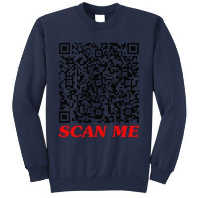 Fuckyou Qr Code Anti Social Sarcastic Funny Sweatshirt