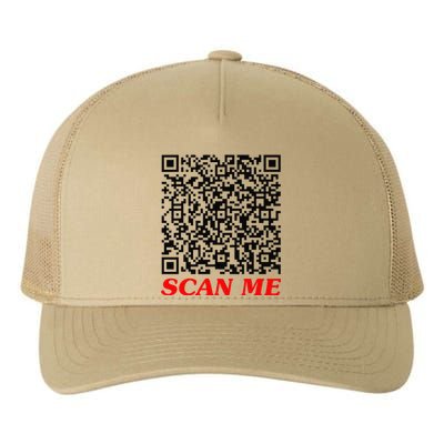 Fuckyou Qr Code Anti Social Sarcastic Funny Yupoong Adult 5-Panel Trucker Hat