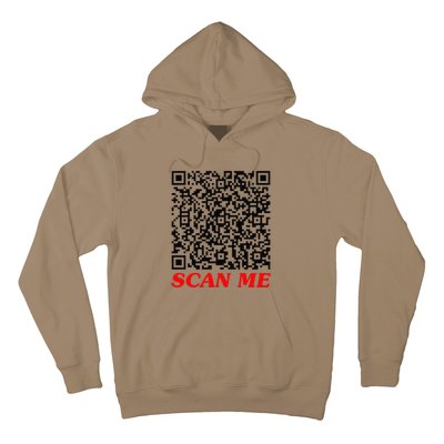 Fuckyou Qr Code Anti Social Sarcastic Funny Hoodie