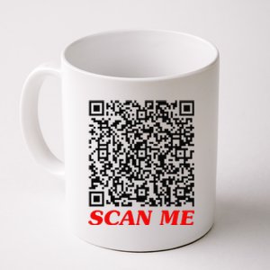 Fuckyou Qr Code Anti Social Sarcastic Funny Coffee Mug