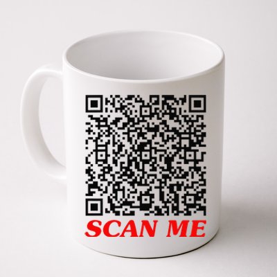 Fuckyou Qr Code Anti Social Sarcastic Funny Coffee Mug