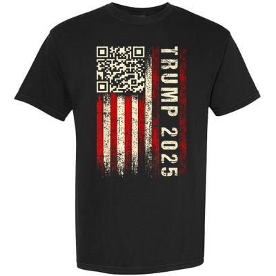 Funny Qr Donald Trump Dancing 4745 Code Video Garment-Dyed Heavyweight T-Shirt