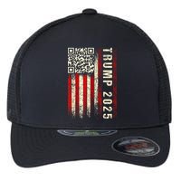 Funny Qr Donald Trump Dancing 4745 Code Video Flexfit Unipanel Trucker Cap
