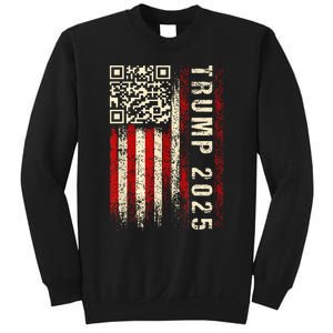 Funny Qr Donald Trump Dancing 4745 Code Video Sweatshirt