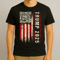 Funny Qr Donald Trump Dancing 4745 Code Video T-Shirt