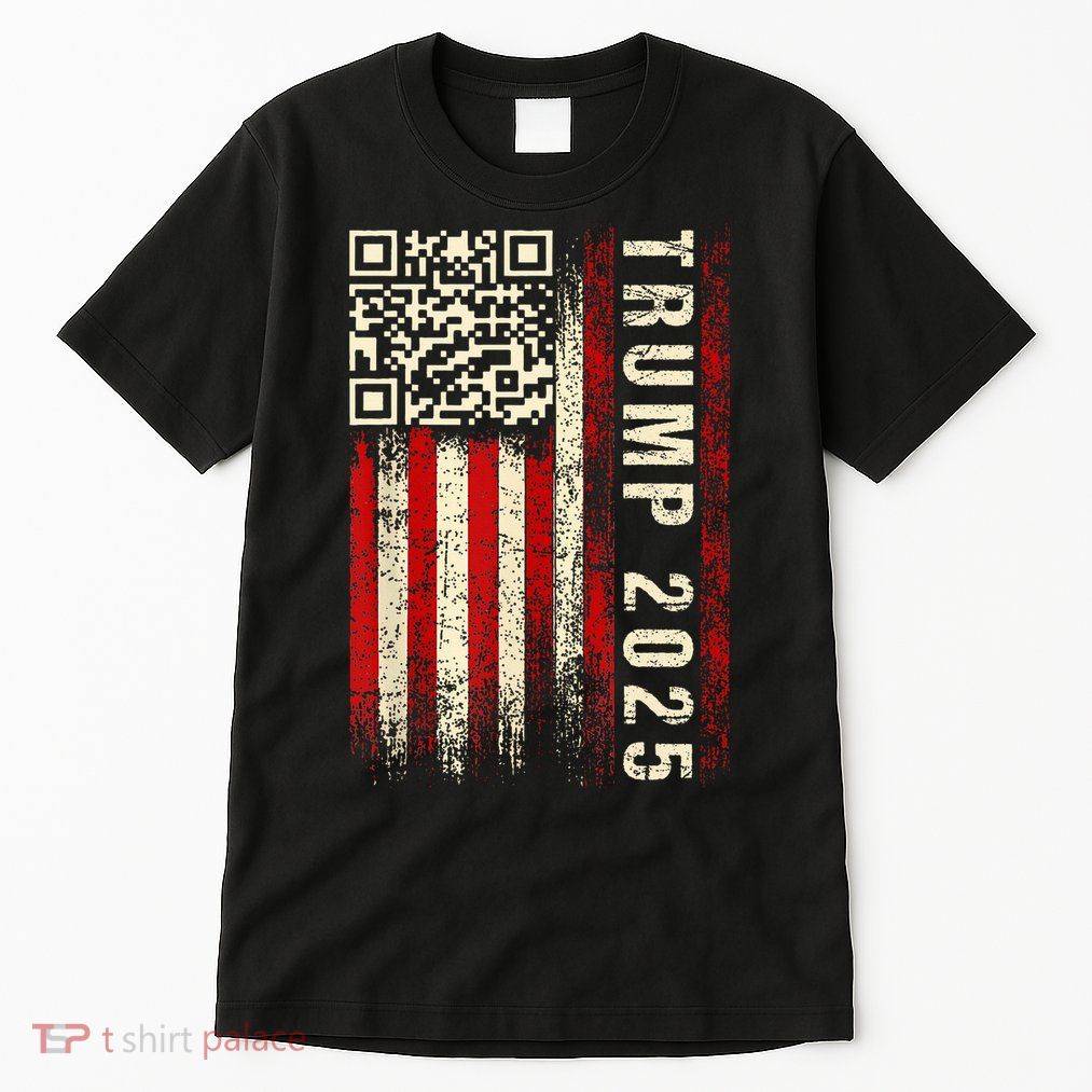 Funny Qr Donald Trump Dancing 4745 Code Video Tall T-Shirt