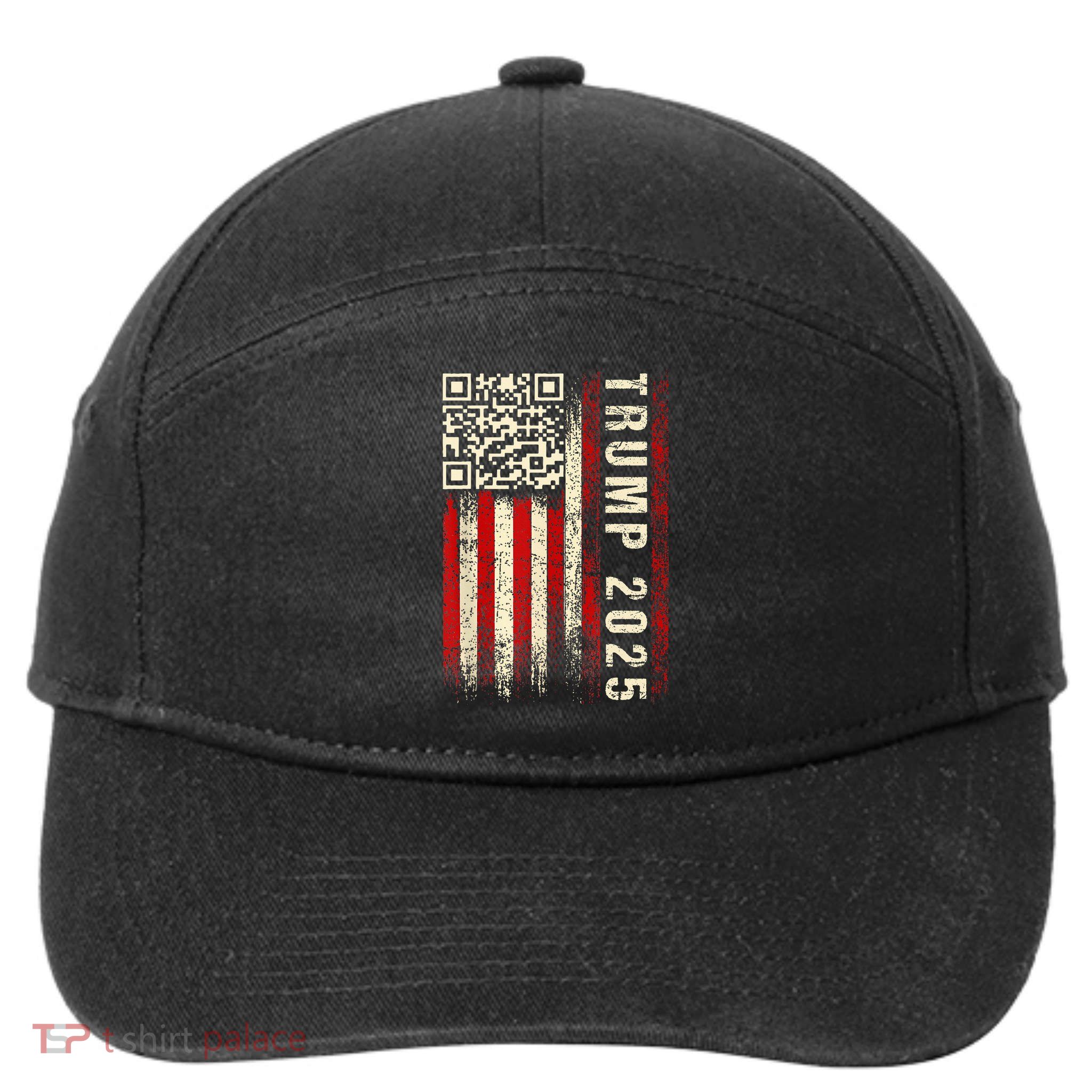 Funny Qr Donald Trump Dancing 4745 Code Video 7-Panel Snapback Hat