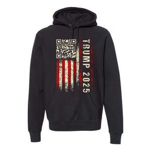 Funny Qr Donald Trump Dancing 4745 Code Video Premium Hoodie