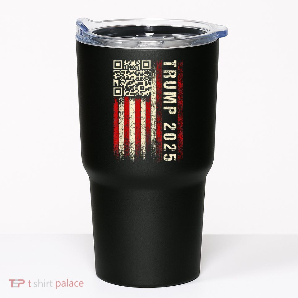 Funny Qr Donald Trump Dancing 4745 Code Video Tumbler