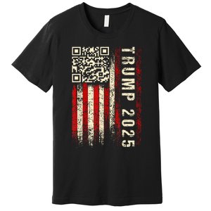 Funny Qr Donald Trump Dancing 4745 Code Video Premium T-Shirt