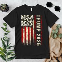 Funny Qr Donald Trump Dancing 4745 Code Video Premium T-Shirt