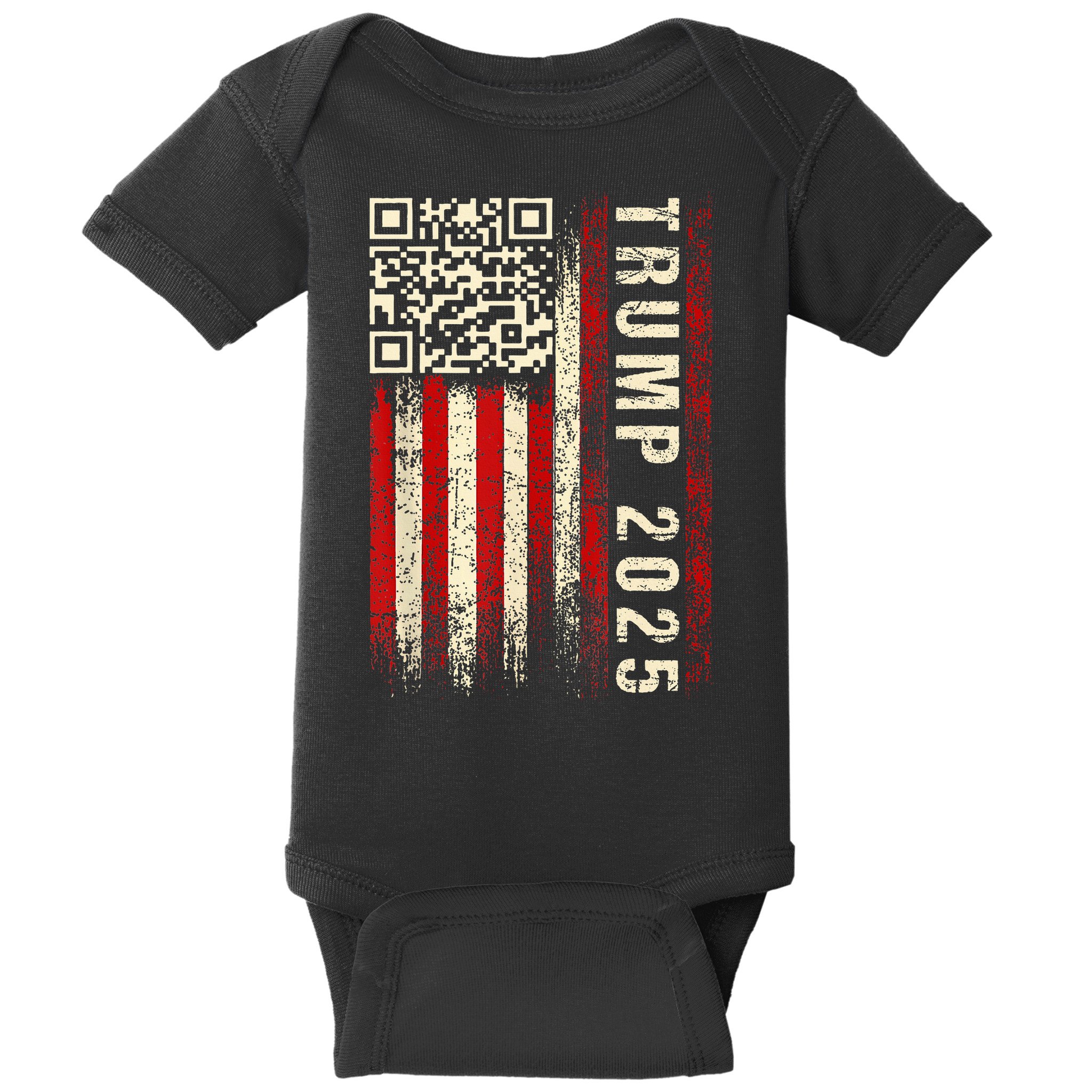 Funny Qr Donald Trump Dancing 4745 Code Video Baby Bodysuit