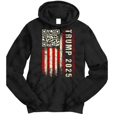 Funny Qr Donald Trump Dancing 4745 Code Video Tie Dye Hoodie