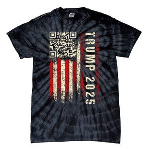 Funny Qr Donald Trump Dancing 4745 Code Video Tie-Dye T-Shirt