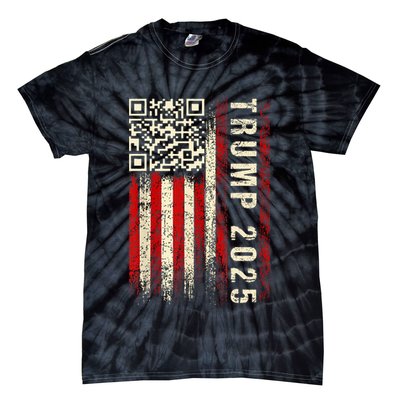 Funny Qr Donald Trump Dancing 4745 Code Video Tie-Dye T-Shirt