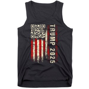 Funny Qr Donald Trump Dancing 4745 Code Video Tank Top