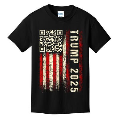 Funny Qr Donald Trump Dancing 4745 Code Video Kids T-Shirt