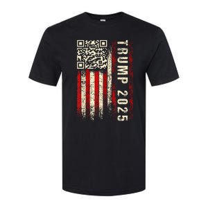 Funny Qr Donald Trump Dancing 4745 Code Video Softstyle CVC T-Shirt