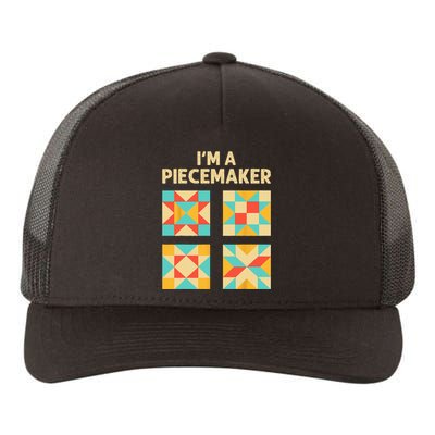 Funny Quilting Designs For  Quilt Lover Knitting Yupoong Adult 5-Panel Trucker Hat