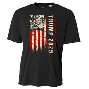 Funny Qr Donald Trump Dancing 47/45 Code Cooling Performance Crew T-Shirt