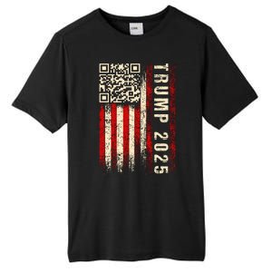 Funny Qr Donald Trump Dancing 47/45 Code Tall Fusion ChromaSoft Performance T-Shirt