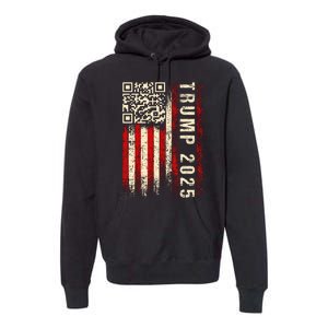 Funny Qr Donald Trump Dancing 47/45 Code Premium Hoodie