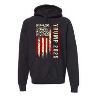 Funny Qr Donald Trump Dancing 47/45 Code Premium Hoodie