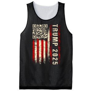 Funny Qr Donald Trump Dancing 47/45 Code Mesh Reversible Basketball Jersey Tank