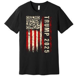 Funny Qr Donald Trump Dancing 47/45 Code Premium T-Shirt