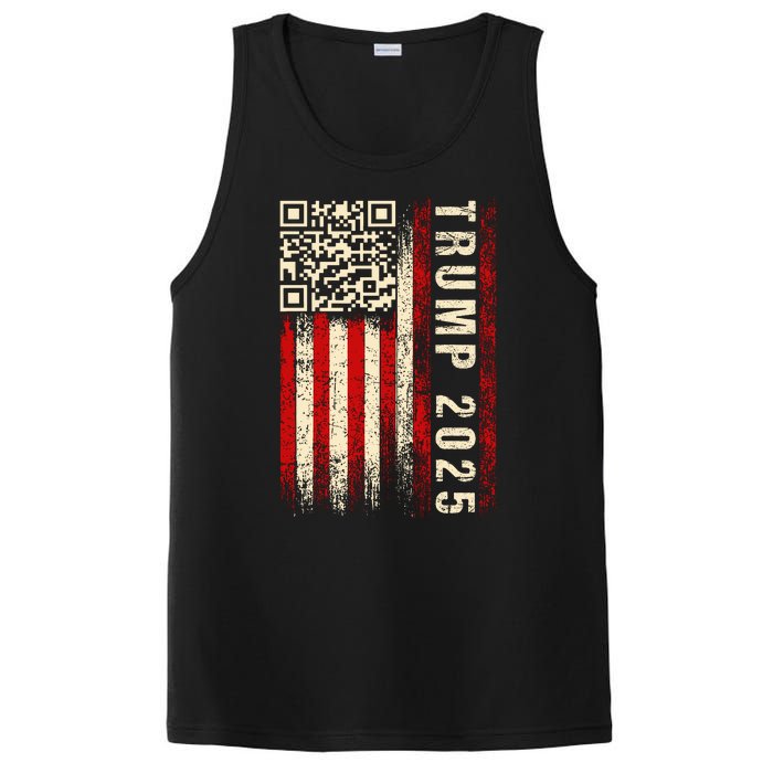 Funny Qr Donald Trump Dancing 47/45 Code PosiCharge Competitor Tank